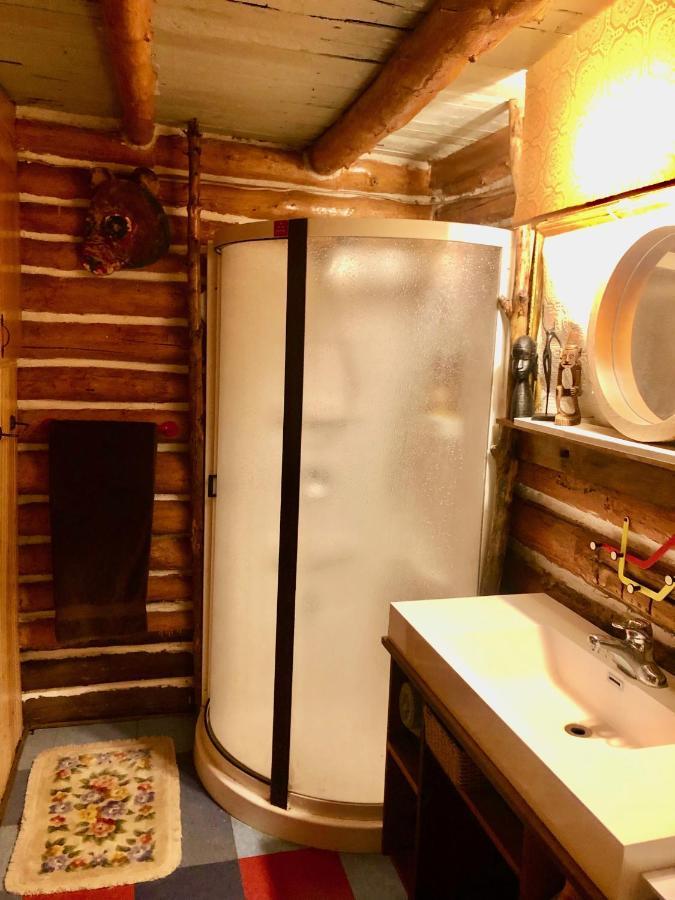 Chalet En Bois Rond Mauricie Saint-Alexis-des-Monts Eksteriør bilde